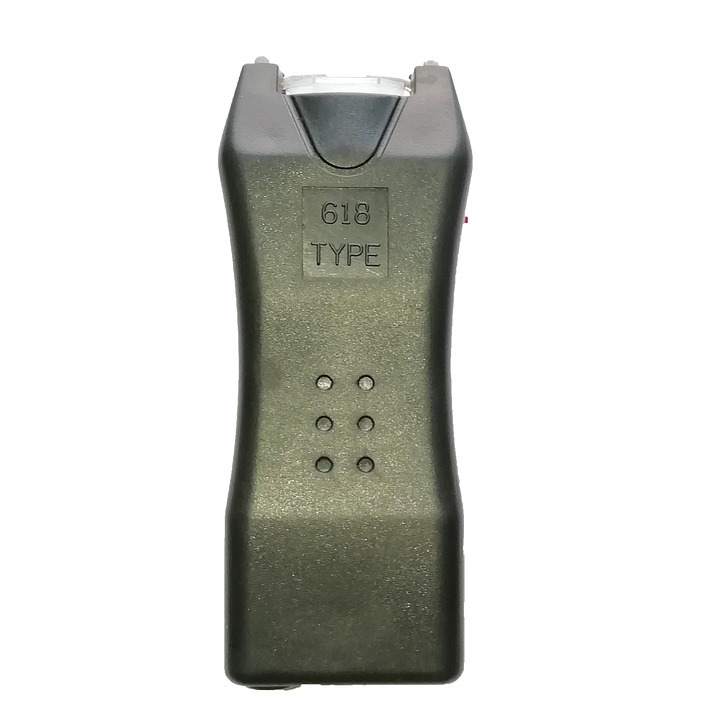 Taser-isolated-on-a-white-background