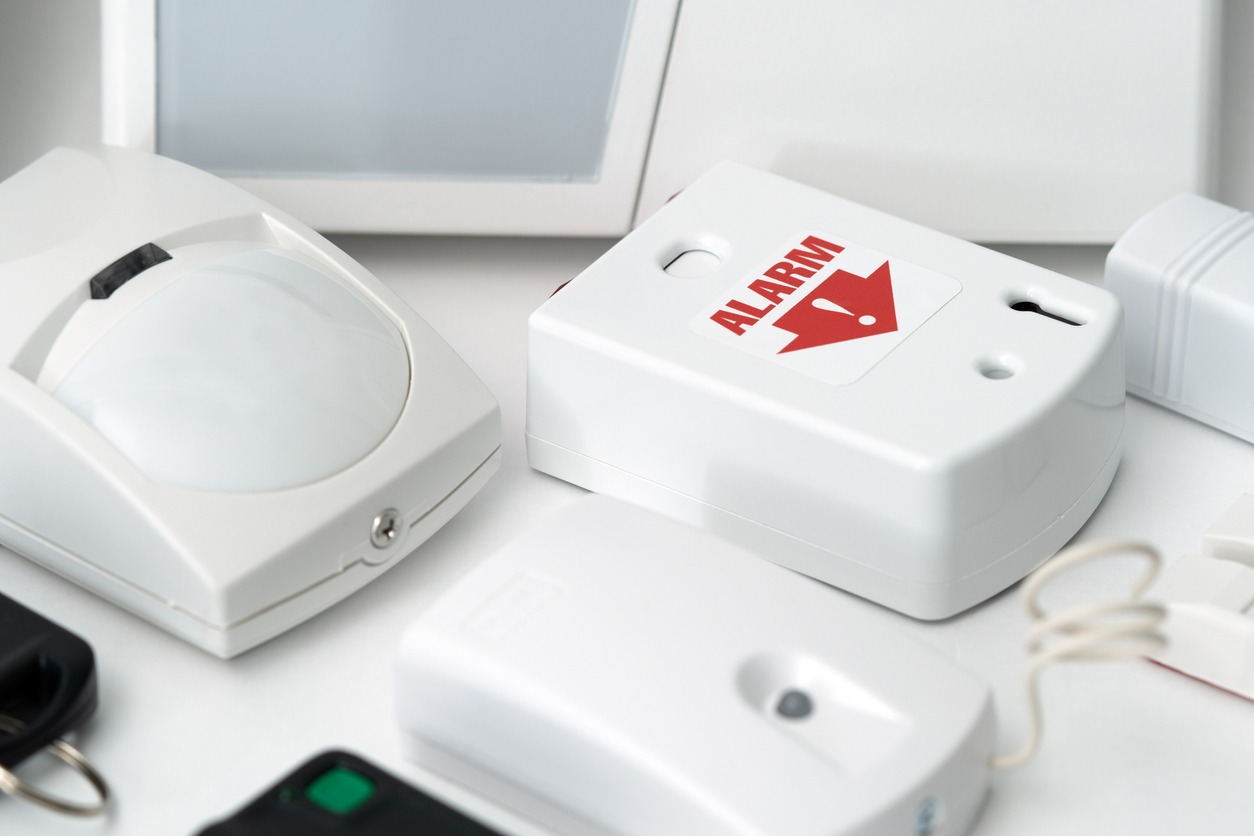 different types of door alarms