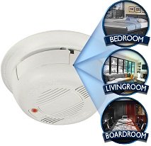 Smoke Detector Hidden Camera With Audio Smoke Detector Hidden Camera With Audio