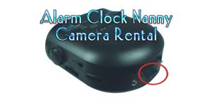 Alarm Clock Nanny Camera Rental