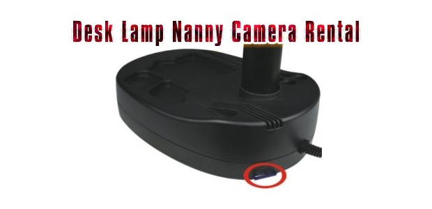Desk Lamp Nanny Camera Rental