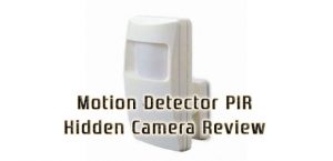 Motion Detector PIR Hidden Camera Review