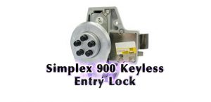 Simplex 900 Keyless Entry Lock