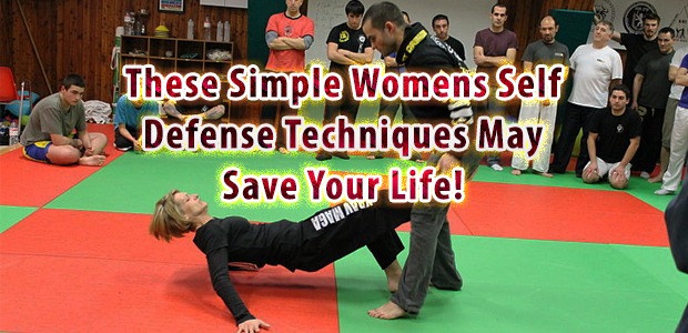 These Simple Womens Self Defense Techniques May Save Your Life!