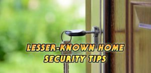 Lesser Known Home Security Tips