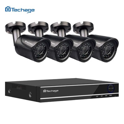Techage 4CH 720P DVR CCTV System