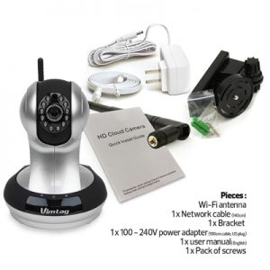 Vimtag VT 361 Super HD WiFi Video Monitoring Surveillance Security Camera