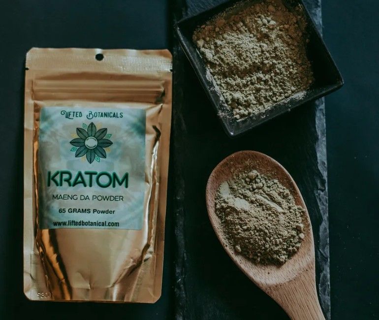 What is the homogeneity Between Kratom and Caffeine?