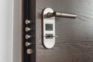 A Security Door Knob Lock
