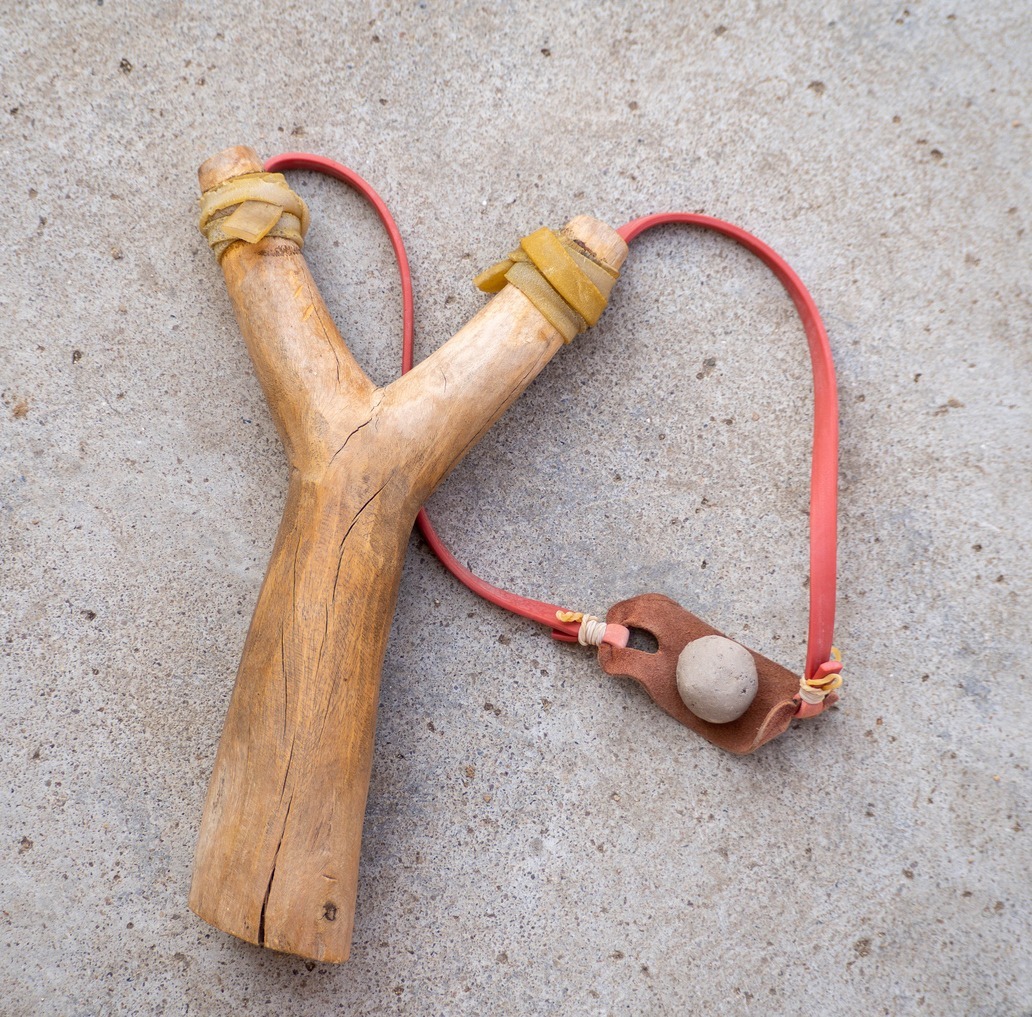 A-wooden-slingshot