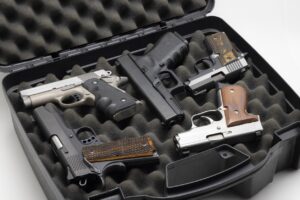 Automatic-handguns-inside-a-case