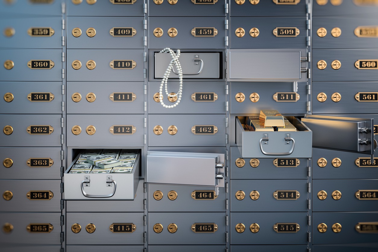 Bank Safe Deposit Box